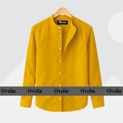 Premium Quality Ban Colar Full Sleeve Shirt - Kathali.