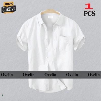 Premium Quality Short Sleeve Shirt - White.