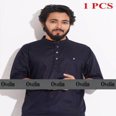 Premium Quality Satin Fabrics Katua - Navy Blue.