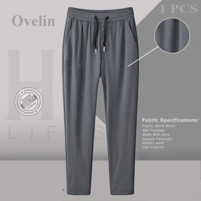 Premium Quality Solid Trouser - Ash.