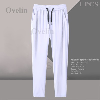 Premium Quality Solid Trouser - White.