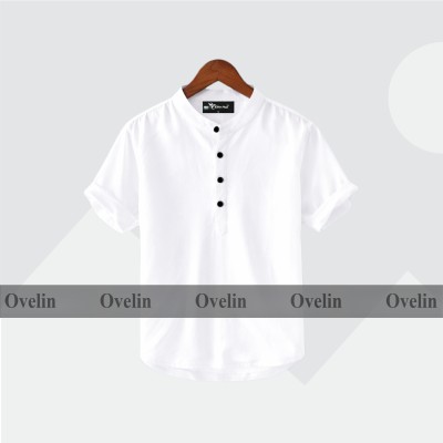 Premium Quality Short Sleeve Katua For Men's - White.