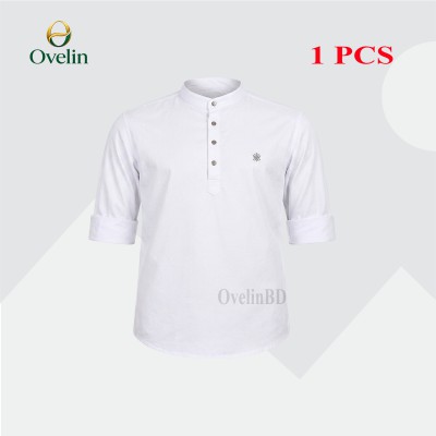 Premium Quality Satin Fabrics Katua - White.