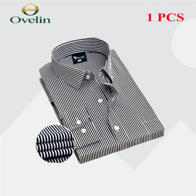 Premium Quality Formal Shirt - Black Stripe.