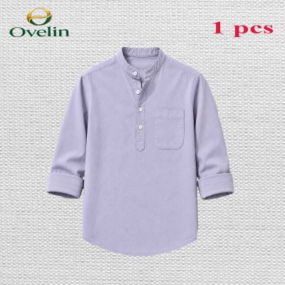 Premium Quality Full Sleeve Katua For Men's - Ash.